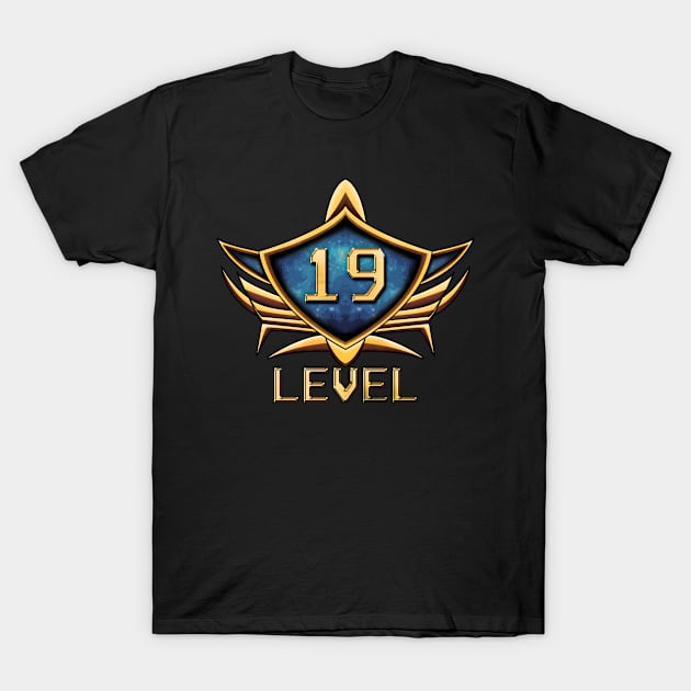 Level 19 T-Shirt by PaunLiviu